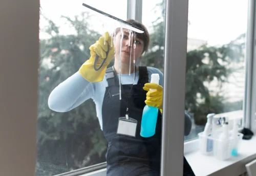 Nettoyage de vitres intérieures et extérieures à Sigonce